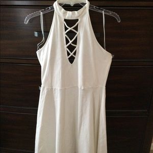 White Express party  dress